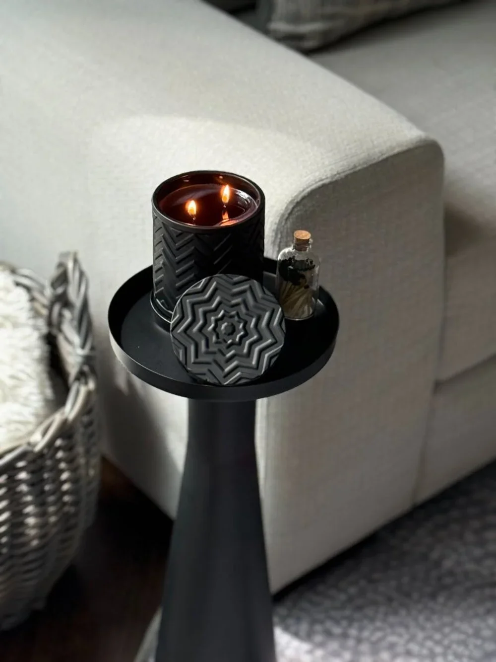 Midnight Waves | Luxury Coconut Apricot Wax Candle